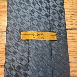 Stylish MBP Gold Label Silk Tie Made in USA